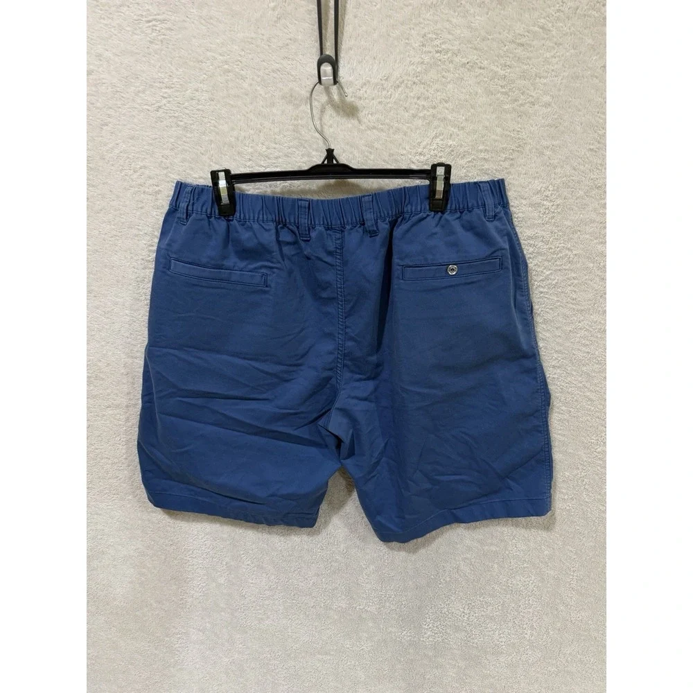 Chubbies Golf Shorts Men 2XL Blue Elastic Waist Stretch 9